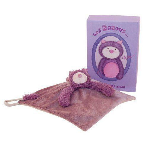 Moulin Roty Les Zazou Cat Lovey ぬいぐるみ