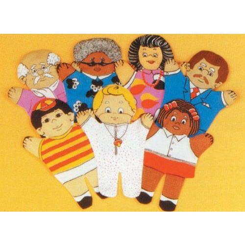 特売 Dexter Educational Toys Dex810b Family 7 Piece Puppet パペット Set African American ぬいぐるみ 最新情報 Www Maxipiso Com Ar