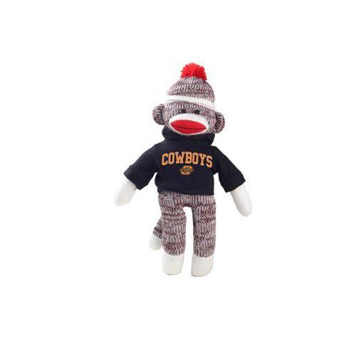 Oklahoma State Cowboys Sock Monkey Plush in Hoodie ぬいぐるみ