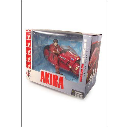 マクファーレントイズ  AKIRA (KANEDA ON MOTORCYCLE) Amazon.com: McFarlane Toys 3D Animation From Japan Series 1