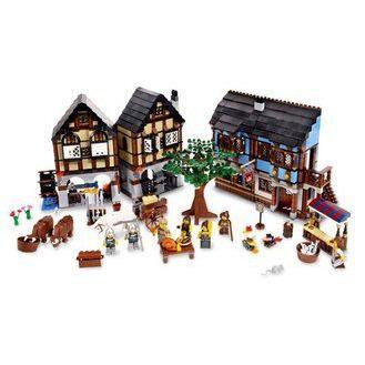 レゴ　10193　未開封品　キャッスル　中世のマーケット・ヴィレッジ Amazon.com: LEGO Castle Medieval Market Village (10193