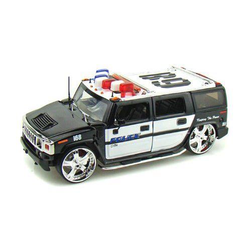 US ダイキャストカー Hummer H2 ハマー DUB ポリス パトカー 1