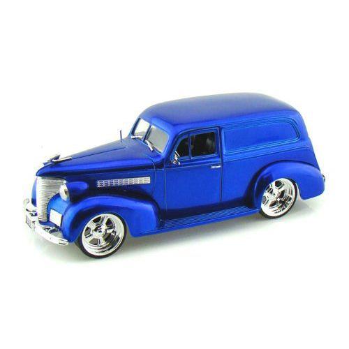 ダイキャストカー 1939 シェビー セダン デリバリー メタリックブルー 1/24