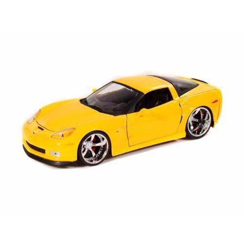 ダイキャストカー 2006 シボレー コルベット C6 Z06 イエロー 1/24