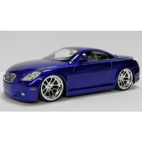 ダイキャストカー レクサス SC430 ブルー 1/24