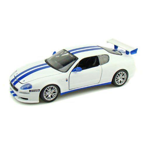 ダイキャストカー マセラティ トロフェオ ホワイト/ブルー 1/24