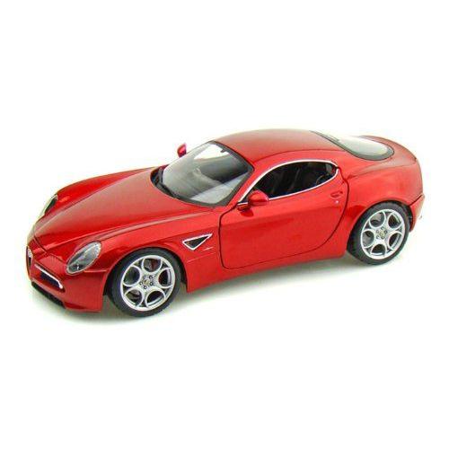 ダイキャストカー アルファロメオ 8C Competizione レッド 1/18