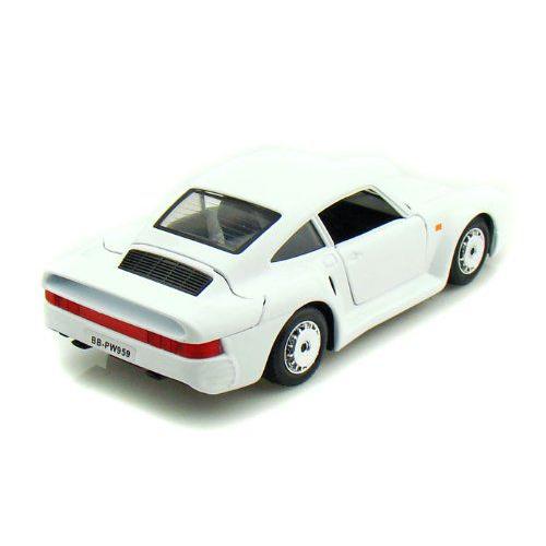 ダイキャストカー ポルシェ 959 ホワイト 1/24 : バリュー