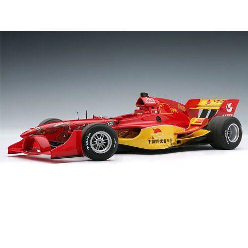 ダイキャストカー A1 GP 2007 レッド チーム チャイナ 1/18