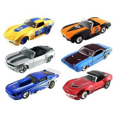 ダイキャストカー Big Time Muscle マッスルカー 6台セット 1/64