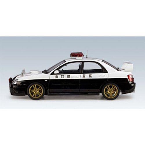 ダイキャストカー スバル インプレッサ WRX STI パトカー 山口県