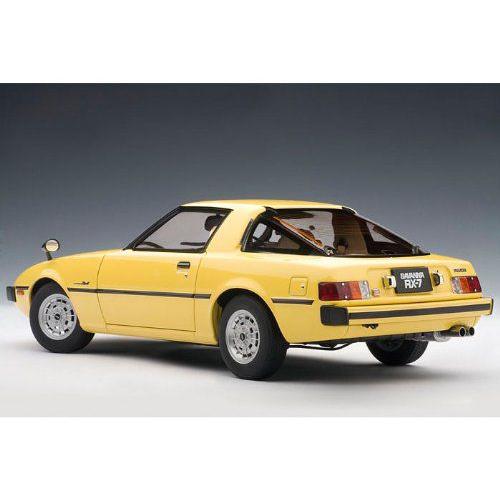 ダイキャストカー マツダ RX-7 サバンナ SA スパークイエロー 1
