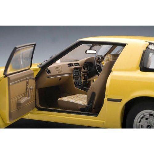 ダイキャストカー マツダ RX-7 サバンナ SA スパークイエロー 1