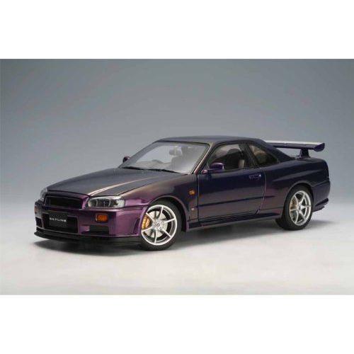 ダイキャストカー 日産 スカイライン GT-R R34 V-Spec Upgraded