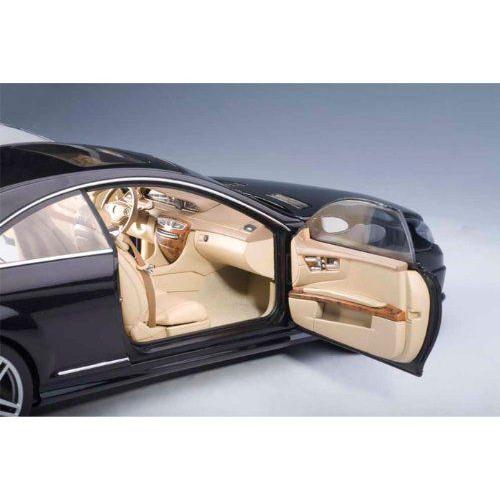 ダイキャストカー メルセデスベンツ CL63 AMG クーペ ブラック c