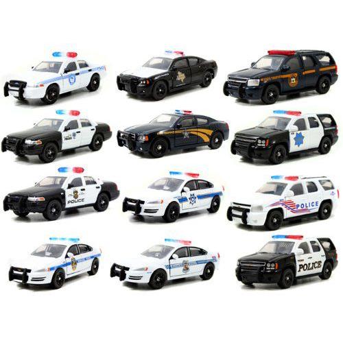 売れてます ダイキャストカー Hero Patrol Precincts Individually Boxed 12台セット 1/32