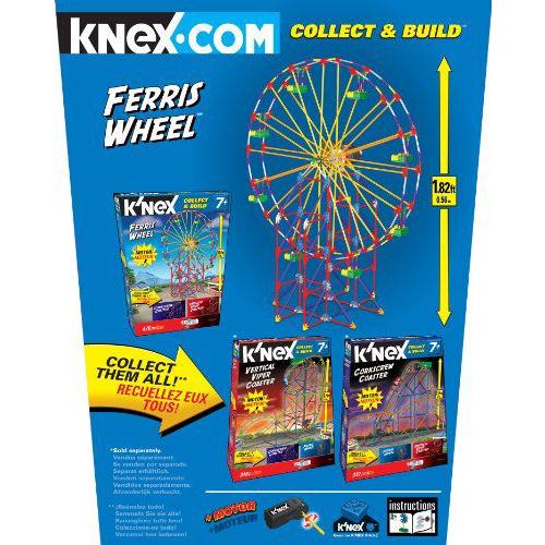 コネックス　コレクト＆ビルド　遊園地シリーズ　観覧車　K'NEX Collect & Build Ferris Wheel｜value-select｜02