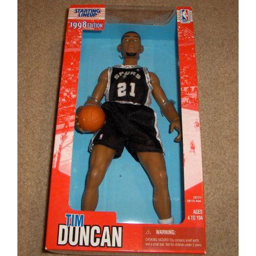 ティム ダンカン スパーズ 1998 12 Inch Fully Poseable NBA Starting