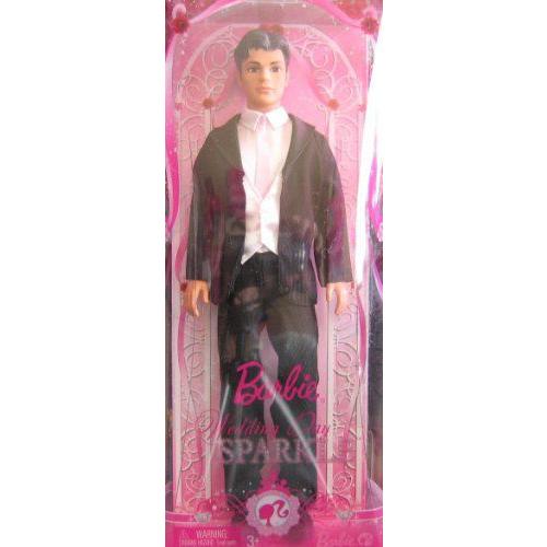 Barbie バービー Wedding Day Sparkle KEN DOLL (2008) 人形 ドール