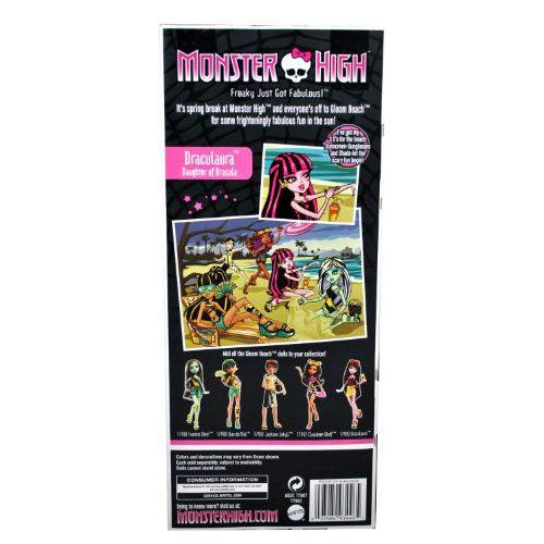 純正卸売り Mattel マテル社 Monster High モンスターハイ Freaky Just Got Fabulous Gloom Beach Series 11 Inch