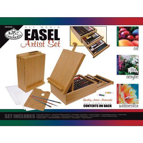 オールメディア・アーティスト・ロイヤル・104ピース・イーゼルセット