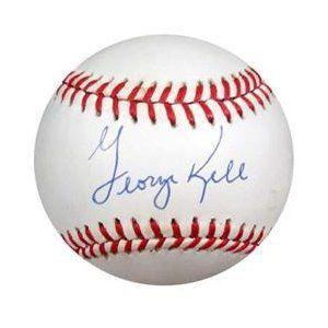 直筆サイン入りボールのジョージ ケルアル M Psa Dna認定のサイン入り野球 Www Thecharlienoble Com