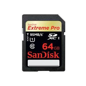 サンディスク Extreme Pro SDXC カード 64GB 超高速95MB/秒 SDSDXPA-064G  海外パッケージ品｜value-select