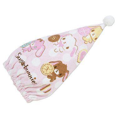 [Bunnies] colorful Cap towel Sanrio school preparation series