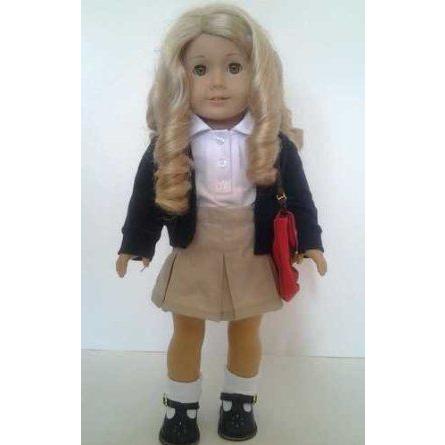 School Girl Outfit for American Girl Dolls