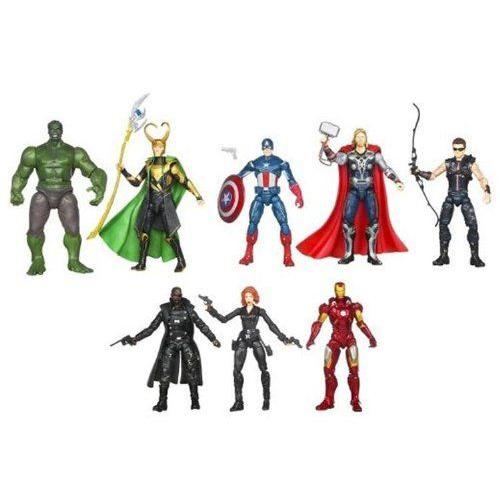 最新のデザイン Marvel マーブル Exclusive Action Figure 8-Pack The Avengers アベンジャーズ [Iron Man, Thor, Captai その他