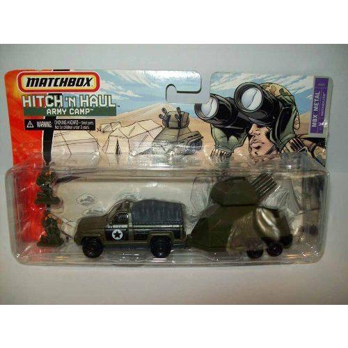 Matchbox マッチボックス Hitch 'n Haul Army Camp ダイキャスト ミニカー 模型