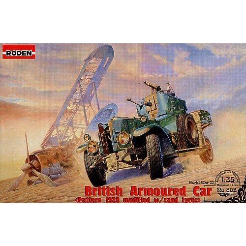 RD0802 1/35 British Armored Car 1920 Pattern Modified ダイキャスト ミニカー 模型