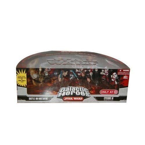 Star Wars スターウォーズ Galactic Heroes Mini Figure Battle on Mustafar Multi-Pack フィギュア 人形