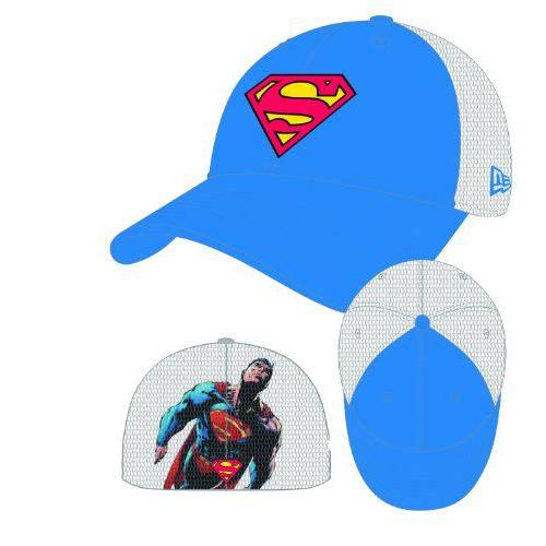 Heromesh Superman スーパーマン Stretch Fit Baseball Cap フィギュア 人形 おもちゃ