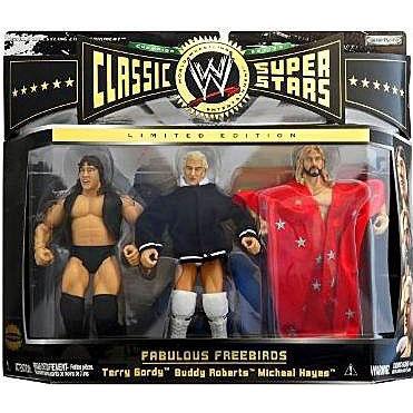 WWE プロレス CLASSICS CHAMPIONS 3 PACK FABULOUS FREEBIRDS FIGURES TERRY GORDY BUDDY ROBERTS MICHAE