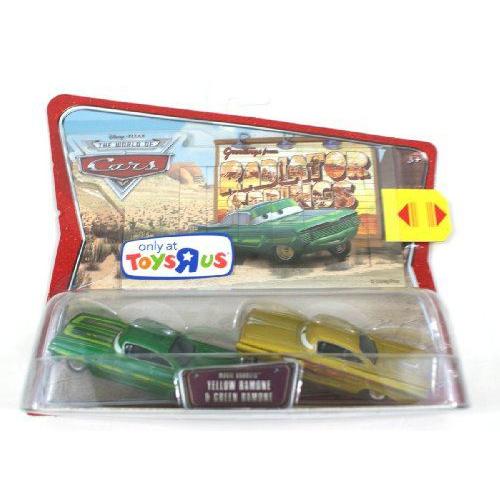 Disney ディズニー Pixar ピクサー Cars - Yellow Ramone And Green Ramone フィギュア 人形 おもちゃ