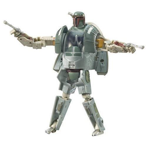 Hasbro ハスブロ Star Wars スターウォーズ Transformers トランスフォーマー - Boba Fett Slave 1 フィ