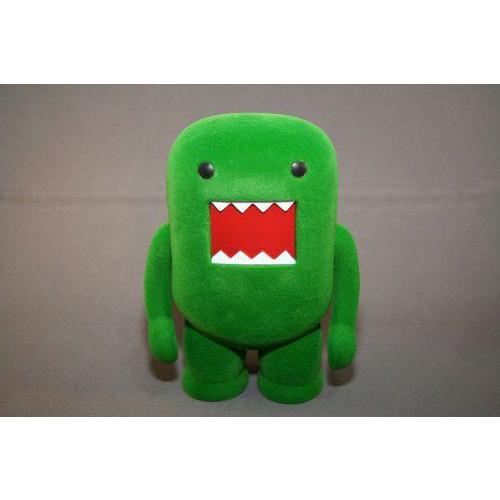 Domo 5.5 Inch Flocked Vinyl Figure: Green フィギュア 人形 おもちゃ