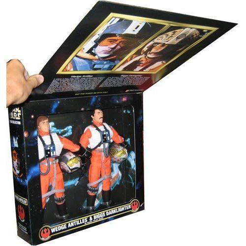 Star Wars: Power of the Force Wedge Antilles & Biggs Darklighter Large ドール フィギュア 人形 おも