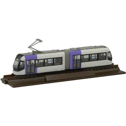 The Railway Collection Toyama Light Rail TLR0607 (Purple) フィギュア 人形 おもちゃ