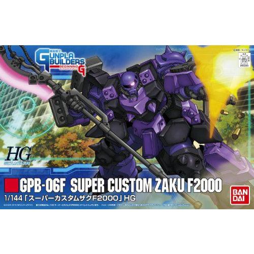 HG Gunpla Builder GPB-06F Super Custom Zaku F2000 1/144 model kit フィギュア 人形 おもちゃ｜value-select｜03