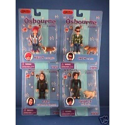 Smiti Osbourne Family Ozzy - Kelly - Sharon - Jack 4 pack