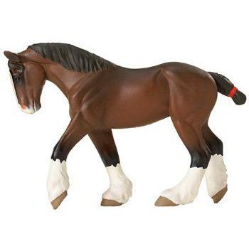 Safari 151205 Clydesdale Mare Animal Figure- Pack of 6 フィギュア 人形 おもちゃ