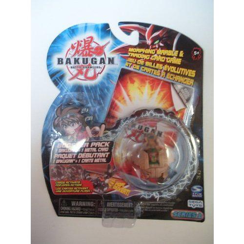 Bakugan バクガン Battle Brawlers Subterra Tan Tigrerra Series 1 Booster Pack フィギュア 人形 おも