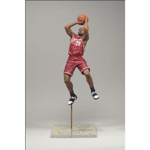 LEBRON JAMES / CLEVELAND CAVALIERS * RED JERSEY * McFarlane マクファーレン 6 Inch NBA バスケットボ