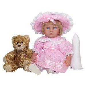 Molly P. Originals Easter Lily Doll with Bear, 13