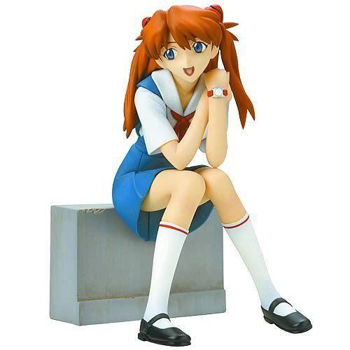 Asuka Sohryu Langley: School Uniform PVC Statue フィギュア 人形 おもちゃ