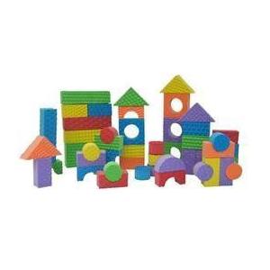 Quality value Textured Blocks 1In Thick 30 Pc By Edushape フィギュア 人形 おもちゃ