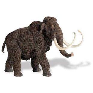 Safari 404201 Woolly Mammoth Dinosaur Miniature- Pack of 6 フィギュア 人形 おもちゃ