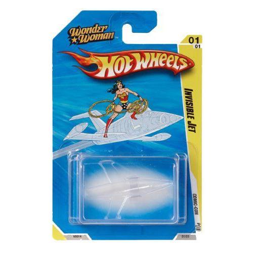 Hot Wheels ホットウィール SDCC 2010 Wonder Woman Invisible Jet Vehicle フィギュア 人形 おもちゃ